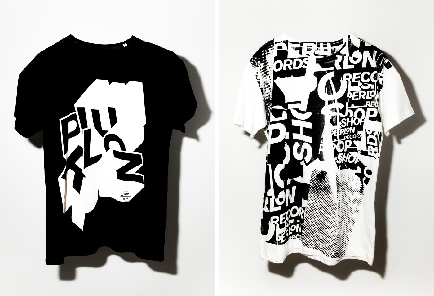 1997/2014 Perlon shirt and PerlonPopShop Shirt